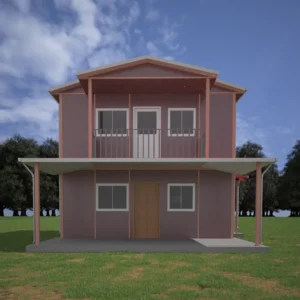 122 M² Çift Katlı Prefabrik Ev