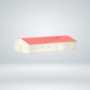 159 m² Prefabrik Yemekhane