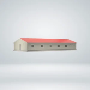 204 m² Prefabrik Yatakhane