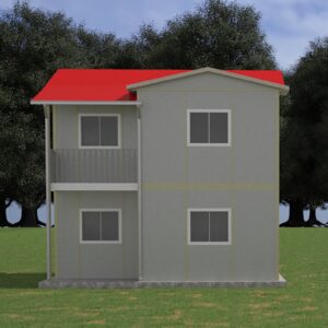 80 M² Çift Katlı Prefabrik Ev